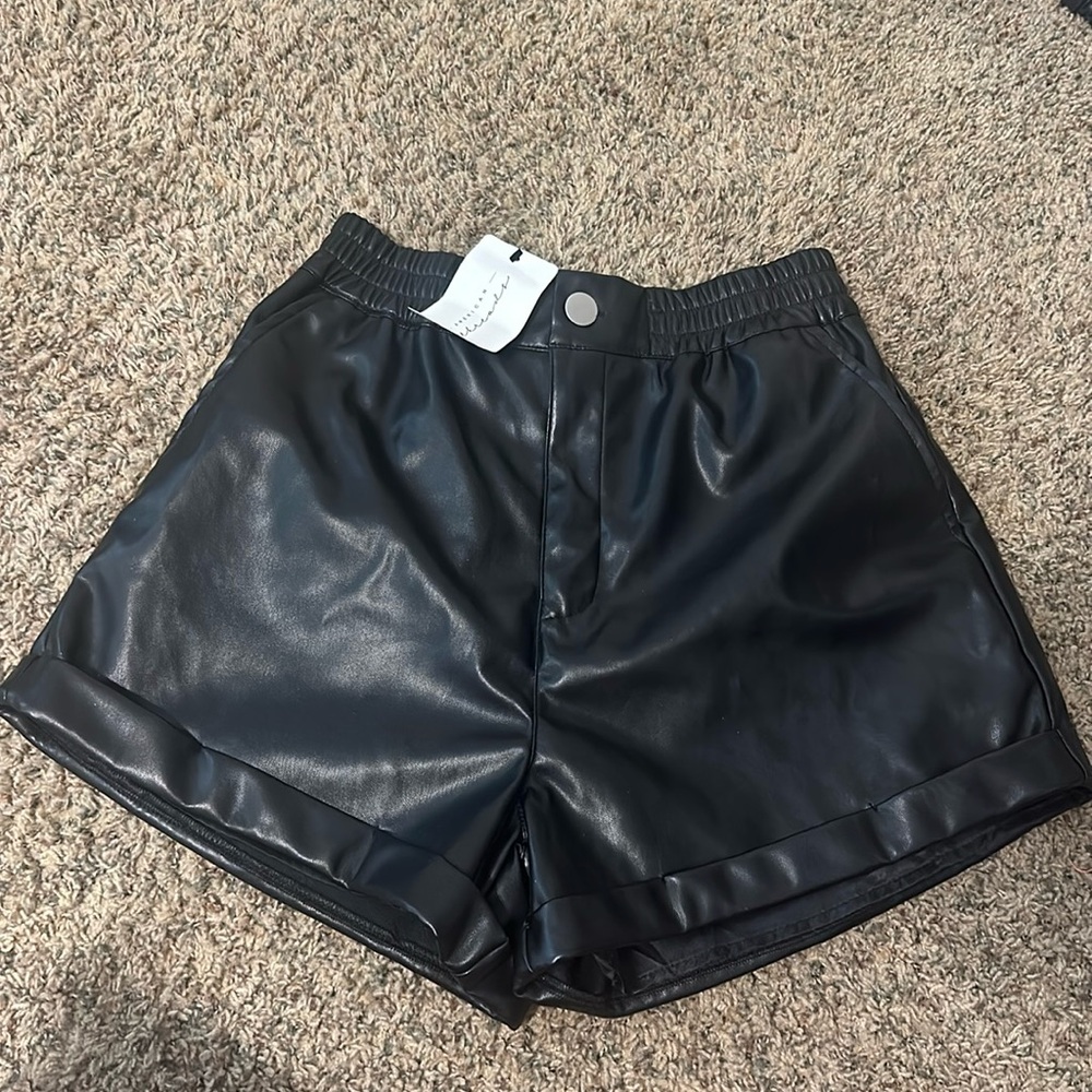 american threads leather shorts